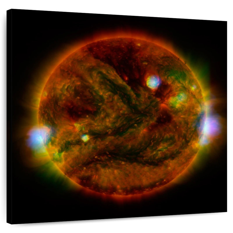 Oberle Solar Flare, 10" H x 10" W
