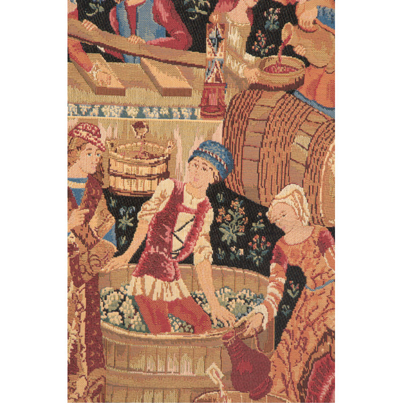 Loom Woven Cotton Blend Wall Hanging, 27" H x 41" W