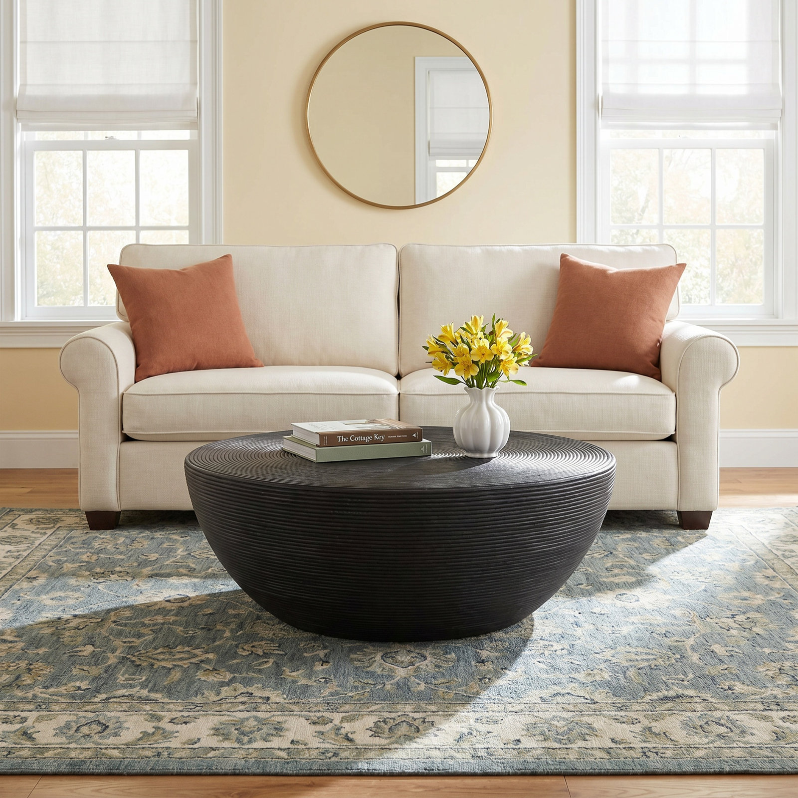 Vanola Solid Wood Single Coffee Table