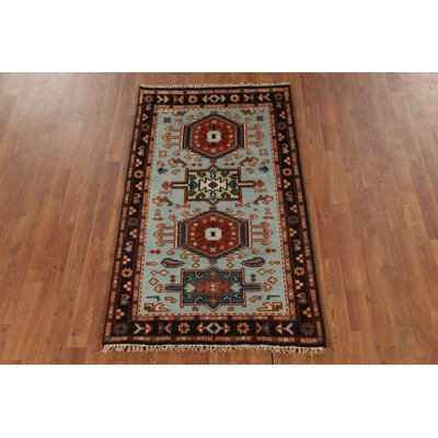 Handmade Wool Khotan Indian Foyer Rug 3x5