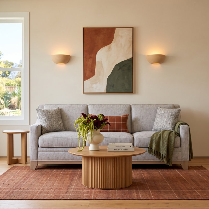  Elita 84'' Upholstered Sofa