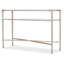 Melange 48'' W Stone Console Table