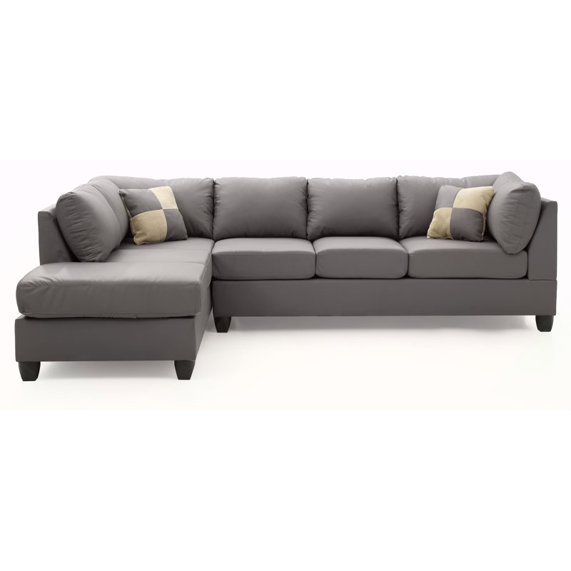 Canapé modulaire Malone (3 boîtes), gris, Gris