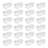 Sterilite Plastic Clear Stackable Latching Storage Box Container