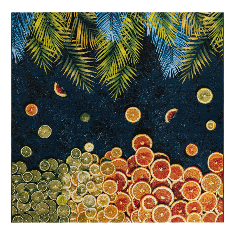 Tapis d'extérieur intérieur / extérieur Coastal, Carré 10 pi