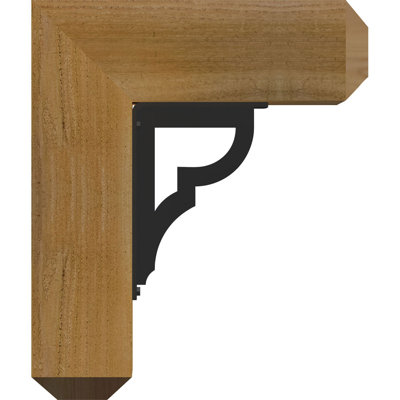 Support de fer simple 4 po Bradford