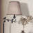 Tiniya 1 Light Floor Lamp With Oil Rubbed Bronze Finish And Cream Shade