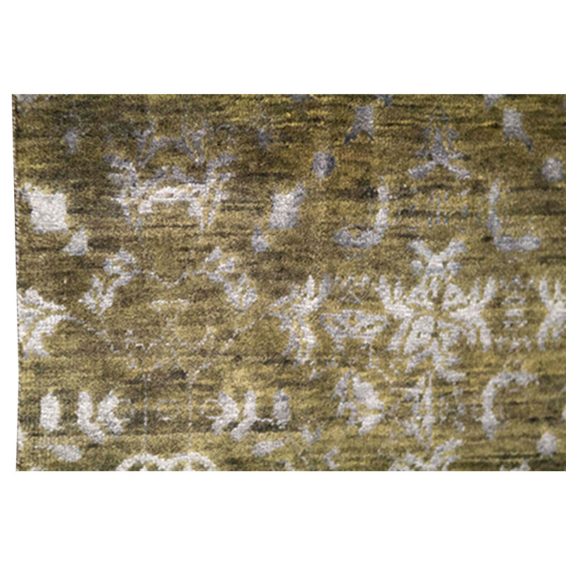Ikat Area Rug in Gold/Gray