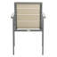 Chaise de patio empilable Vicente