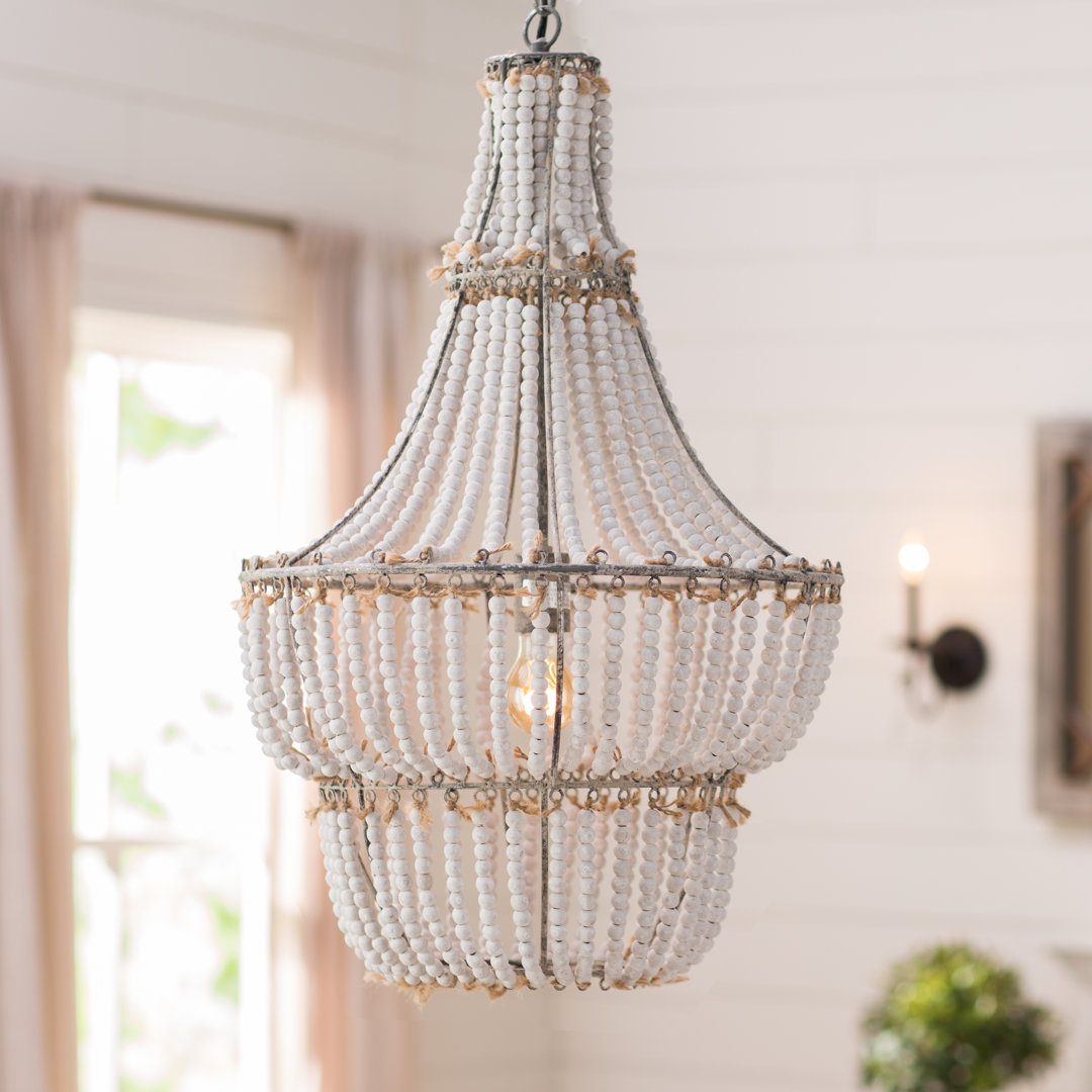 1 - Light Antique Brass Unique/Statement Pendant Bungalow Rose