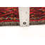 One-of-a-Kind 3'6" x 6'3" 1980s Rectangle Wool Area Rug in Black and Red