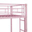 Lit superposé en métal rose sur simple-1353390859-1353390863