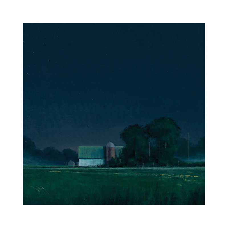 Moon Fog by Ben Bauer - Wrapped Canvas Print, 30.48 cm H x 30.48 cm W