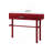 Red Vanity Desk With 1 Drawer
