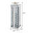 Mirrored Tabletop Candlestick-668939897
