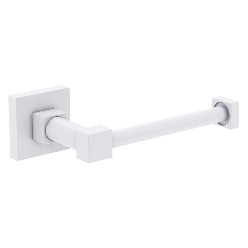 Porte-papier hygiénique mural Argo, Blanc mat