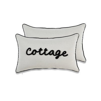 Anjanie Cotton Blend Throw Pillow