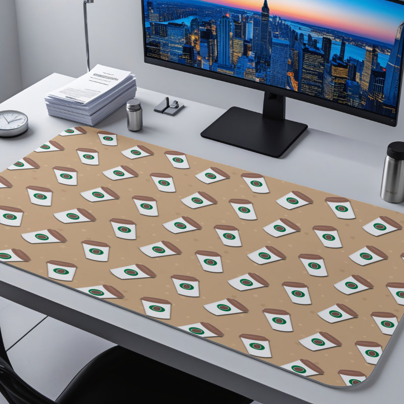 Polyester Desk Pad, 23.6x13.8