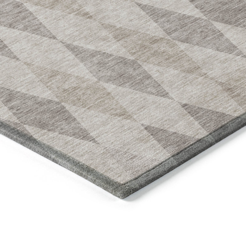 Tapis intérieur / extérieur Clintonville, Rectangle 5 pi x 7 pi 6 po