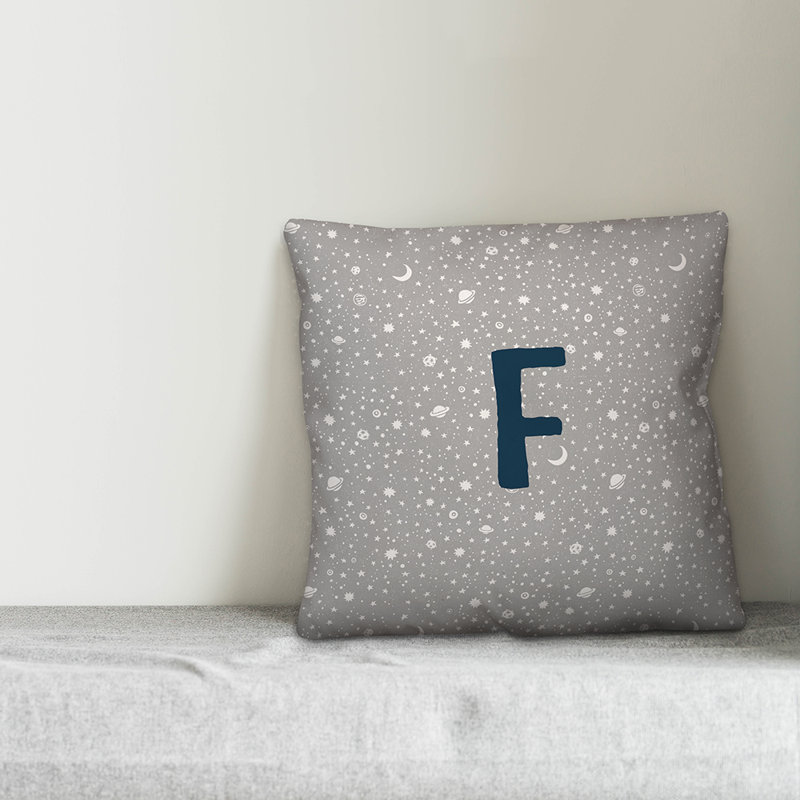 Housse de coussin carré et insert, F