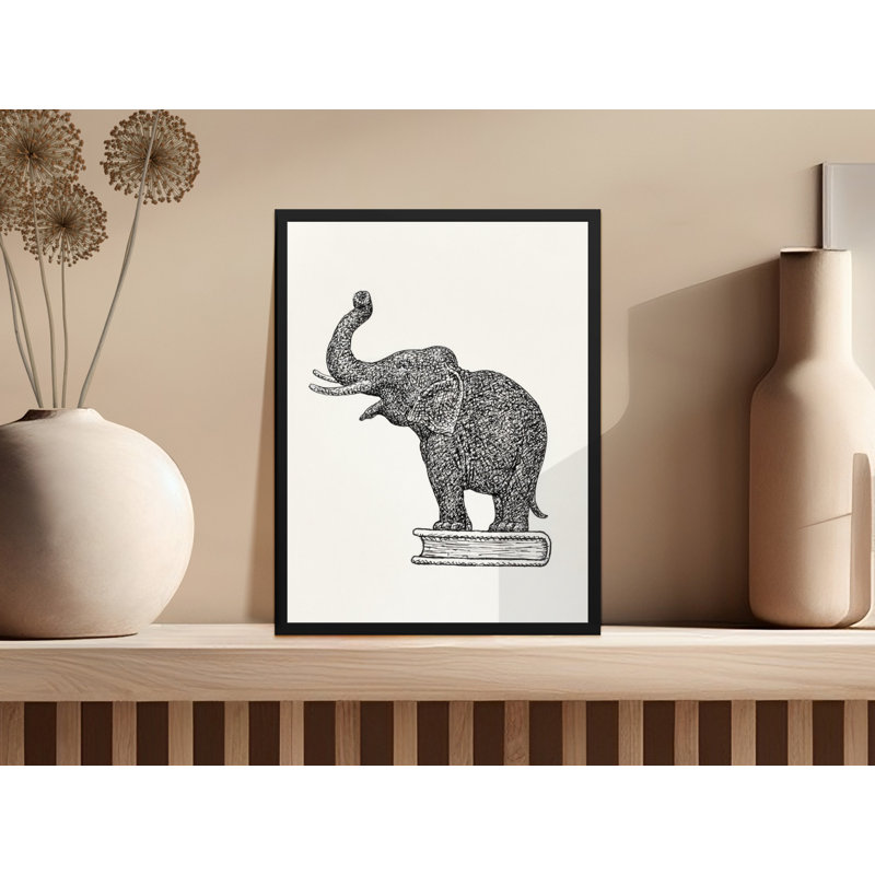 Zoe 1 Piece Floater Frame Wall Art, 20x30