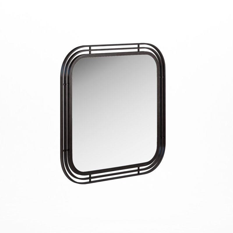 Portico Steel Novelty Wall Mirror