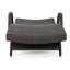 Chaise longue en osier avec accoudoirs Salem Pe