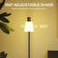 148cm Matte Task Floor Lamp