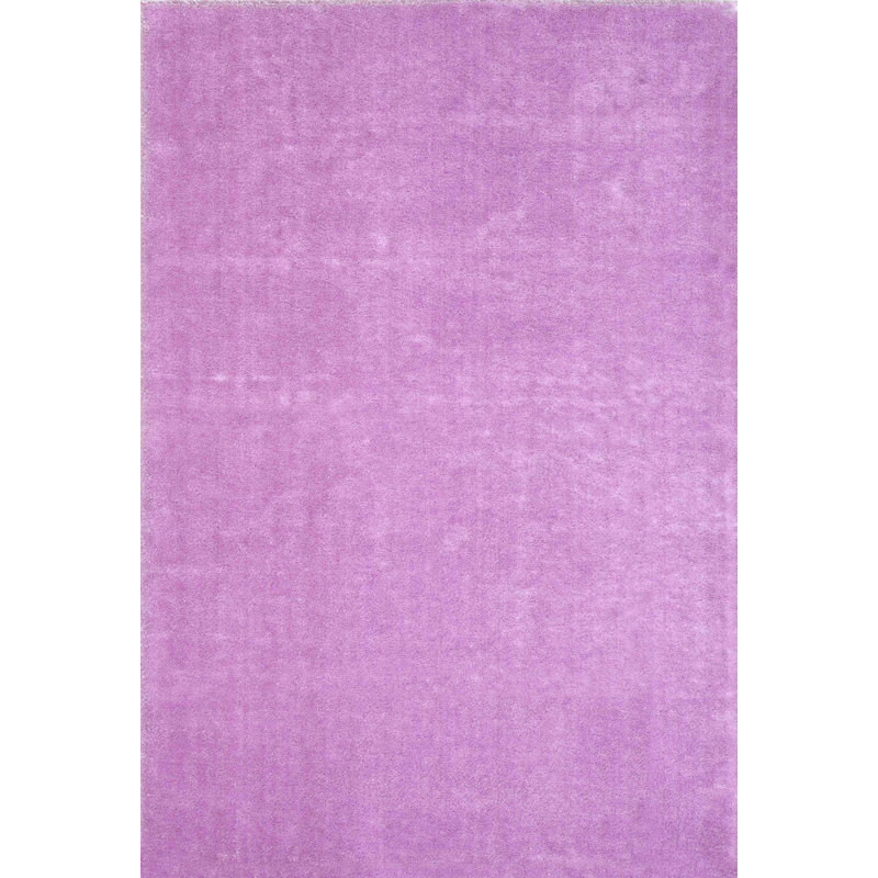 Wherry Solid Colour Shag Indoor / Outdoor Area Rug, Rectangle 60cm x 110cm