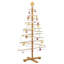 Wooden Christmas Tree with Stand Brown Bamboo-1332313352