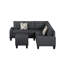 Canapé modulaire 6 pièces rembourré-678056152