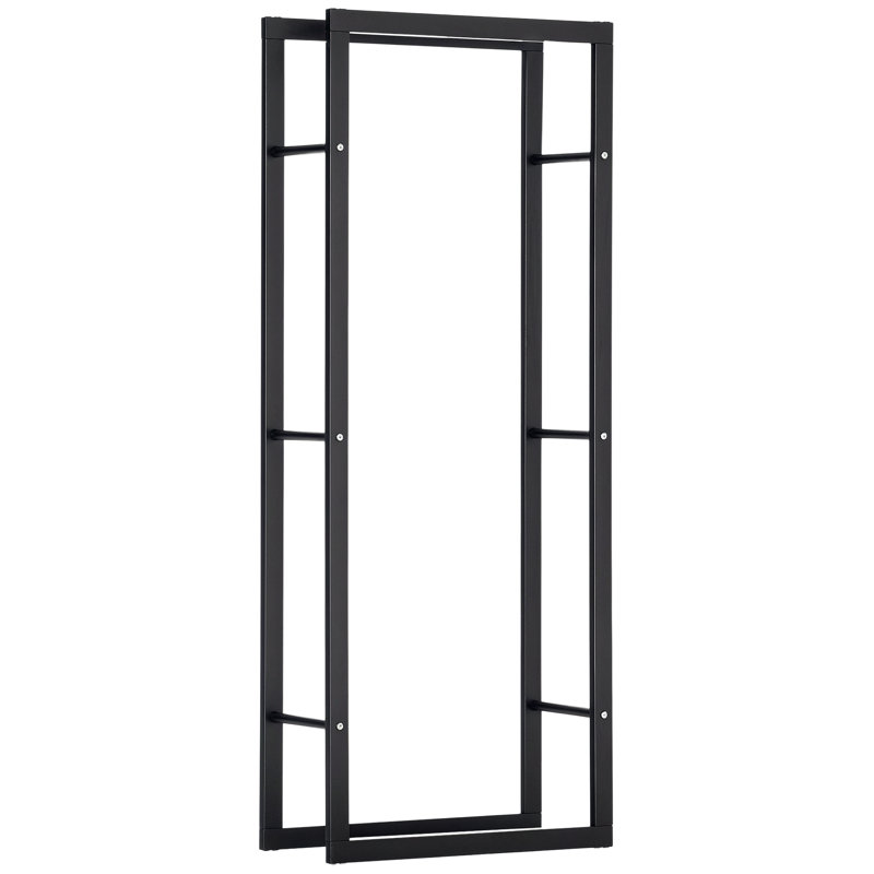 Brawlin 23.6'' W Metal Log Rack