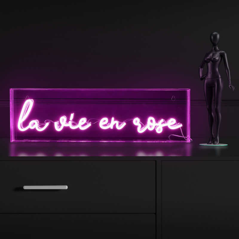 Enseigne néon 6 po Gabia