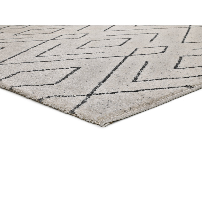Samir Geometric Area Rug, Rectangle 40 x 200cm