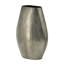 Vase ovale en aluminium