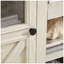 Meuble télé 60 po avec rangement, meuble télé blanc avec meuble télé et porte de grange pour le salon