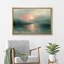 «Green Misty Sunrise Serene Nature Landscape», impression sur toile encadrée-108345199-108345208