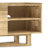 Harrow SOLID MANGO WOOD TV Media Stand in Natural For TVs up to 65 inches