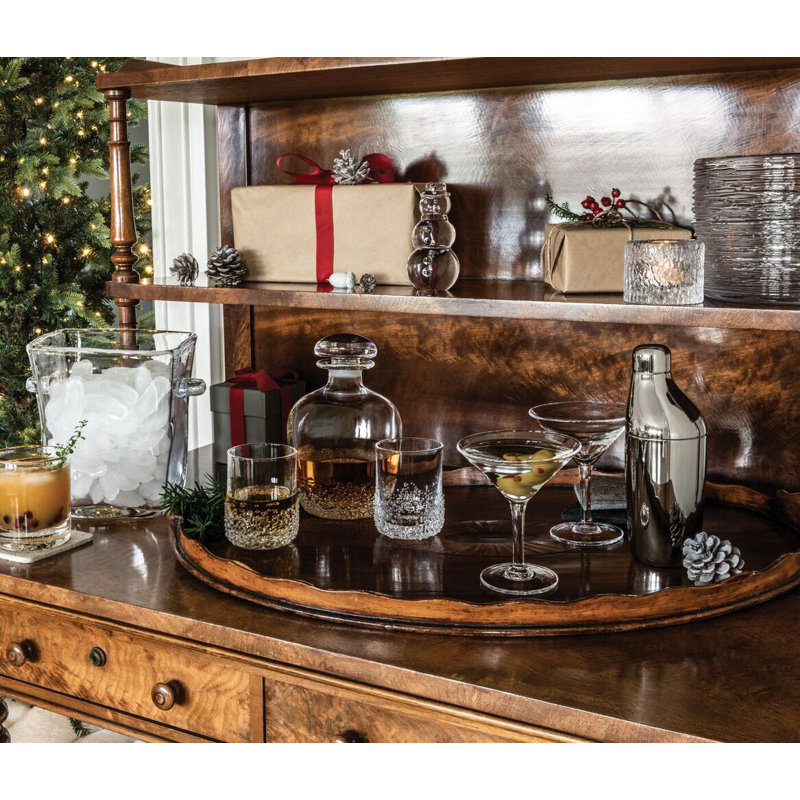Sterling Glass Whiskey Decanter