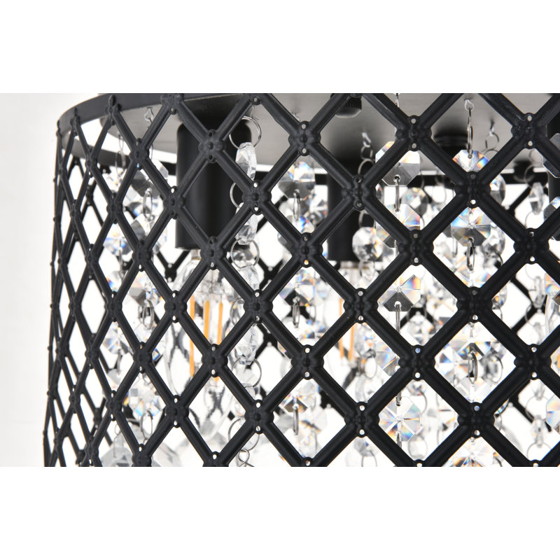 Mcnemar Flush Mount, Black