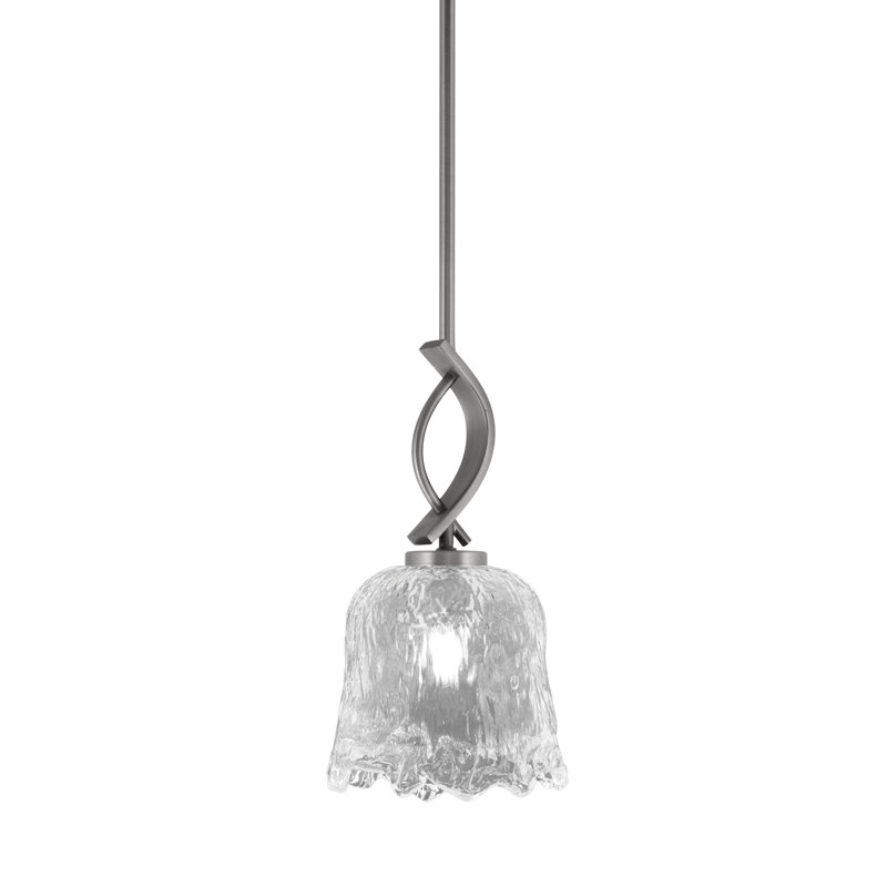Waldes 1 - Light Pendant, Clear/Graphite