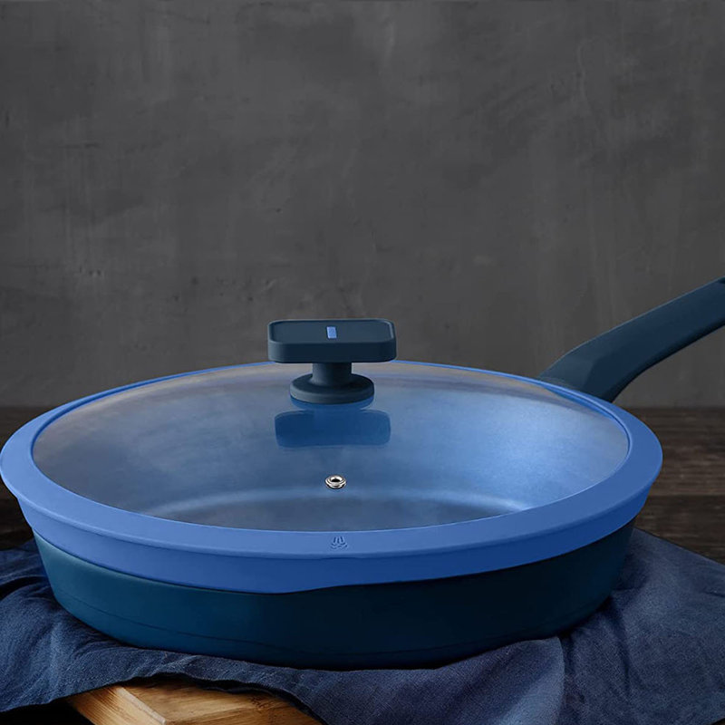 Aluminum Non-Stick Frying Pan, Blue
