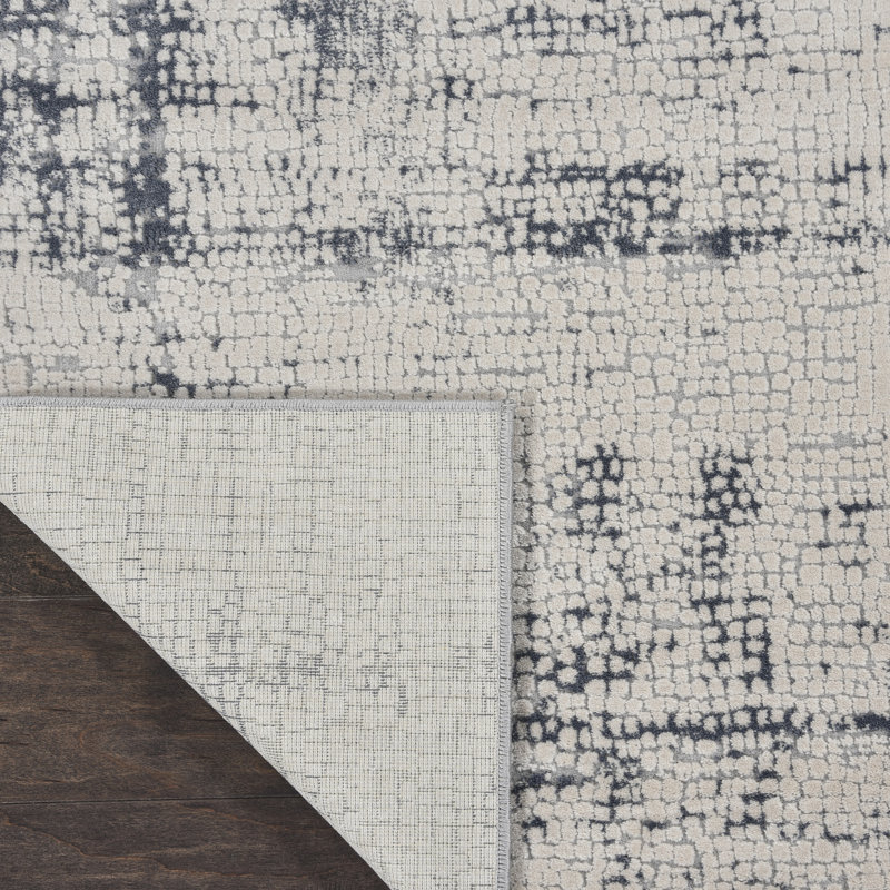 Tapis moderne ivoire, Rectangle 7 pi 10 po x 10 pi 6 po