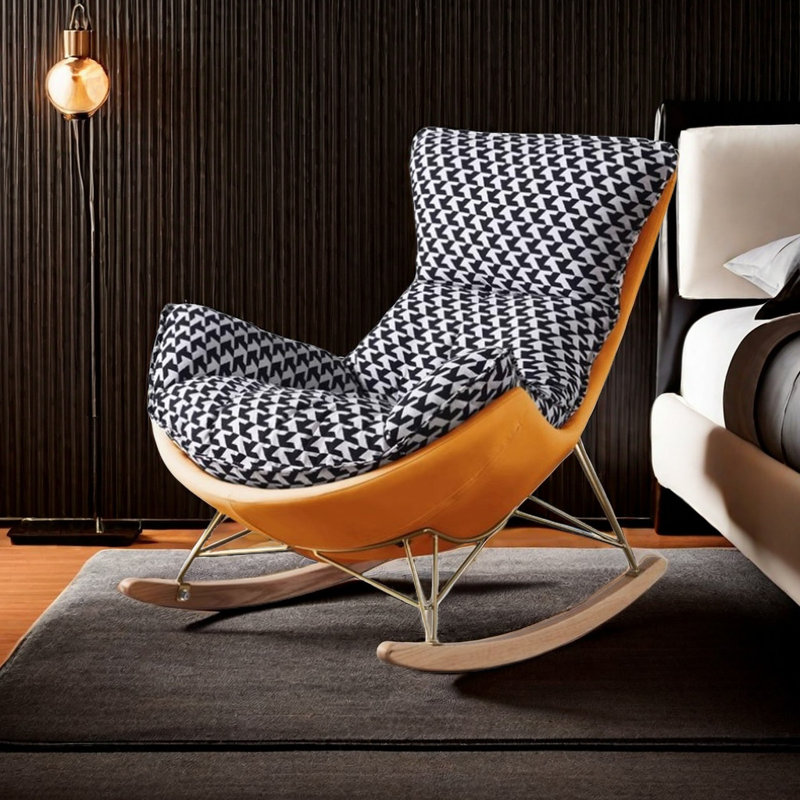 Merlee, Noir / orange
