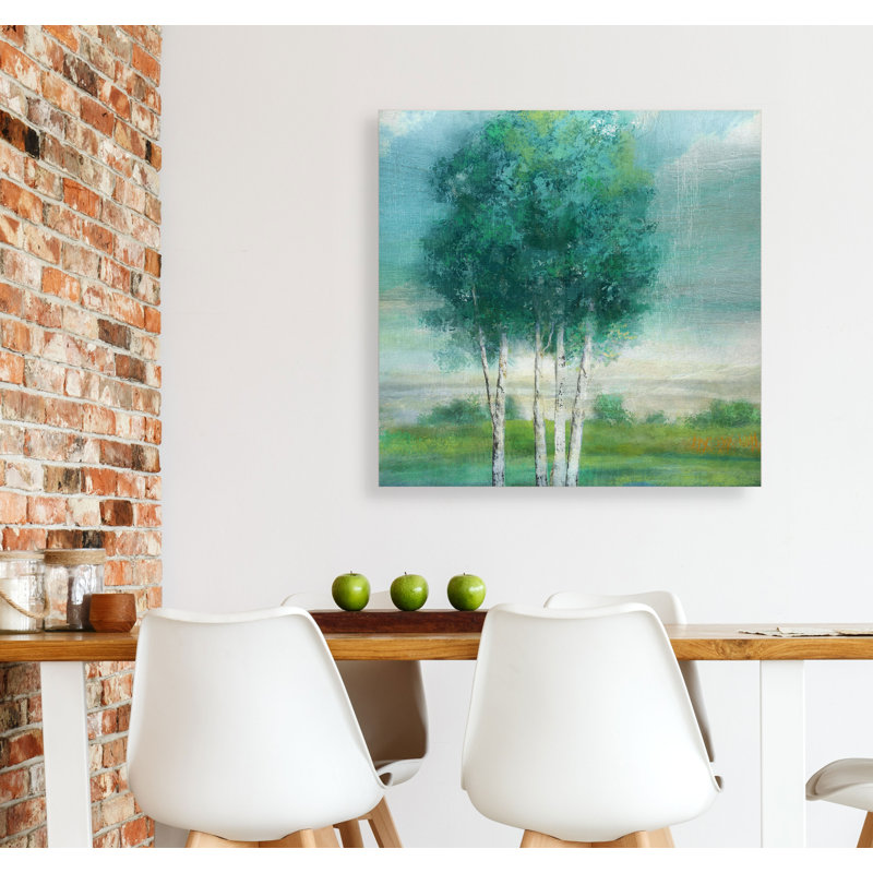« summer bijoux », peinture sur toile tendue, H 24 po x l 24 po x P 1,5 po