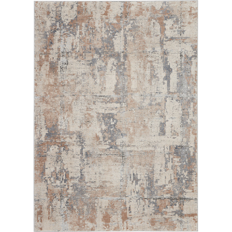 Abstract Indoor Rug, Rectangle 5'3" x 7'3"