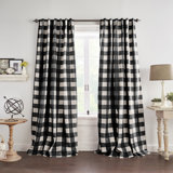 Eudell Linen Blend Blackout Single Curtain Panel Single Panel