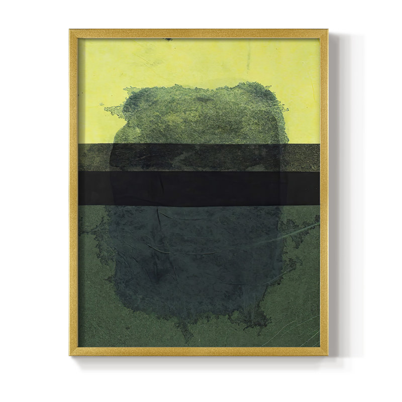 Souvenirs de Rothko III, reproduction encadrée - bois massif, H 10 po x l 8 po