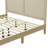 Behre Woven Rattan Cane Solid Wood Bed-304232235
