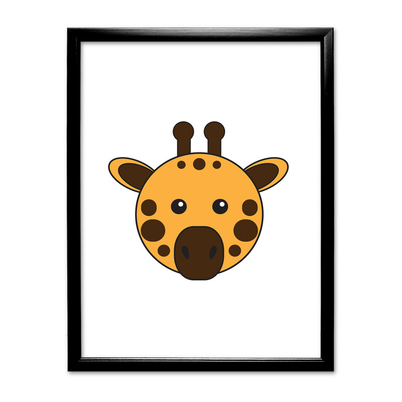 Single Picture Frame Print, Black